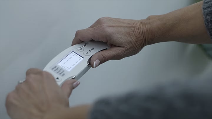 Body fat measurement & biological age results